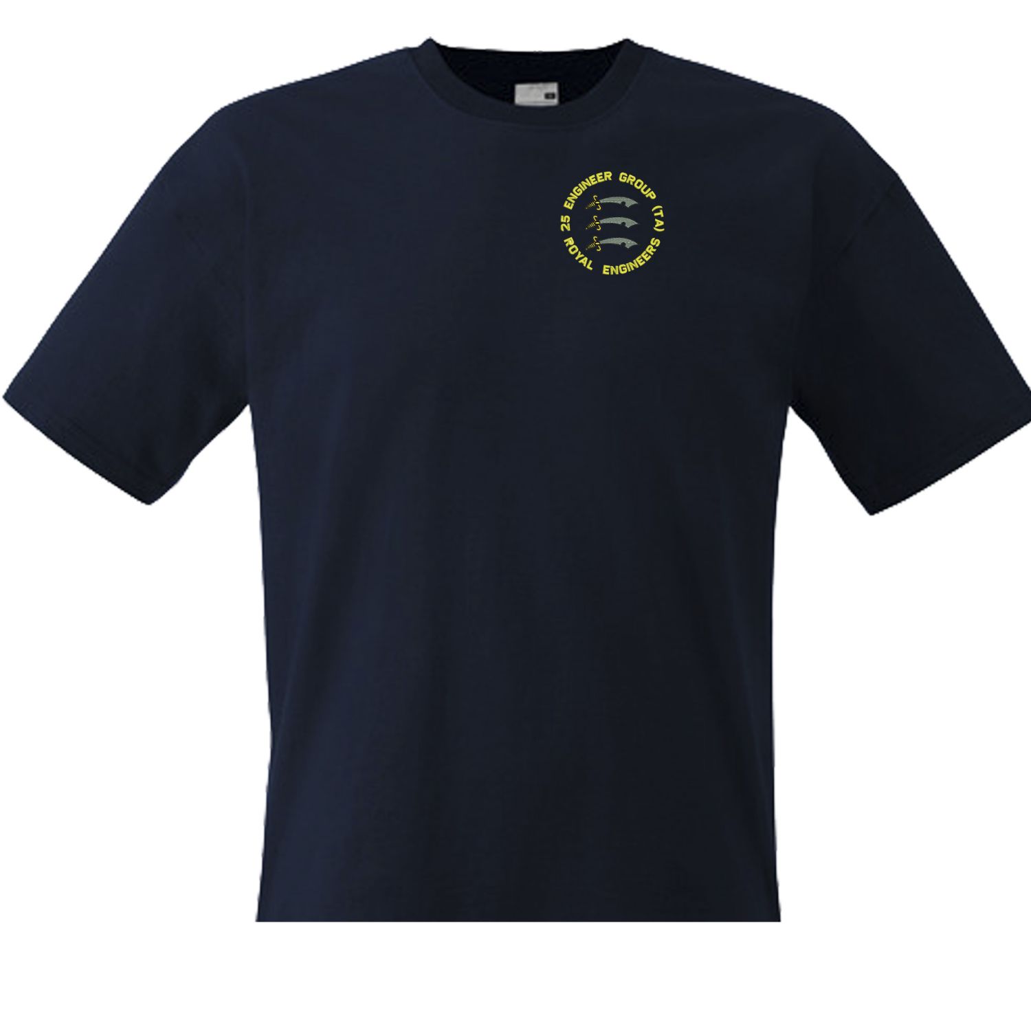 25 Engr Group (TA) RE embroidered T-shirt
